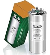 50+5µf ±5% 50/5 MFD 370/440 VAC 50/60Hz CBB65 Dual Run Start Round Capacitor for Condenser Straig...