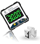 Magnetic Digital Angle Finder Protractor Inclinometer- Digital Inclinometer -Fast &amp; Stable Measur...