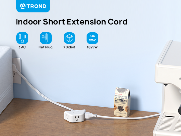white extension cord