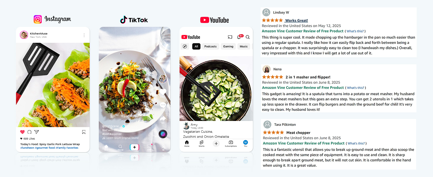 meat chopper spatula