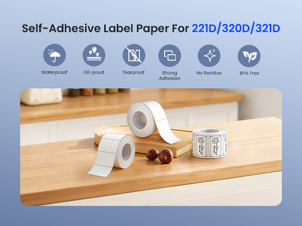 Clabel Thermal Sticker Label Paper