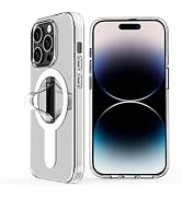 AUROX for iPhone 14 Pro Case with Invisible Stand [Compatible with MagSafe] Military-Grade Protec...