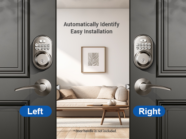 keyless entry door lock