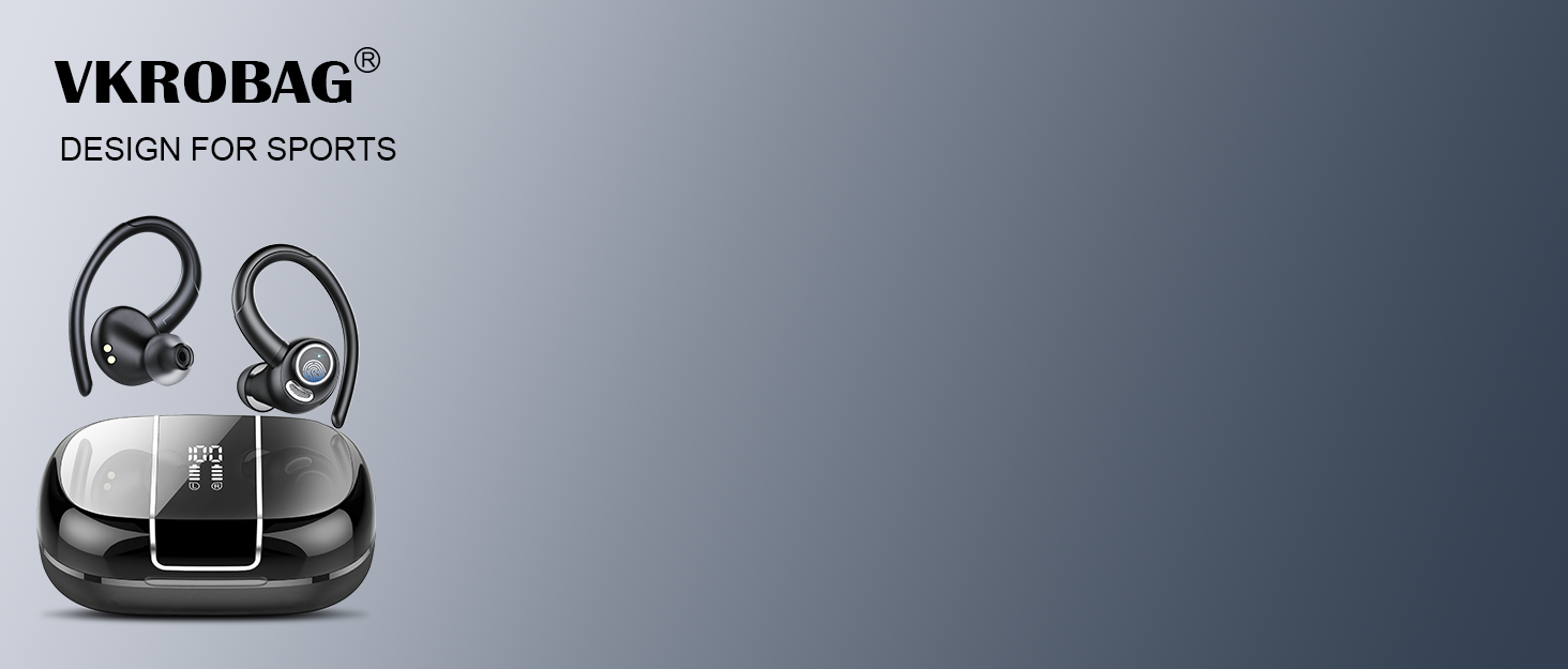 Wireless Earbuds Bluetooth 5.3 Headphones Sports