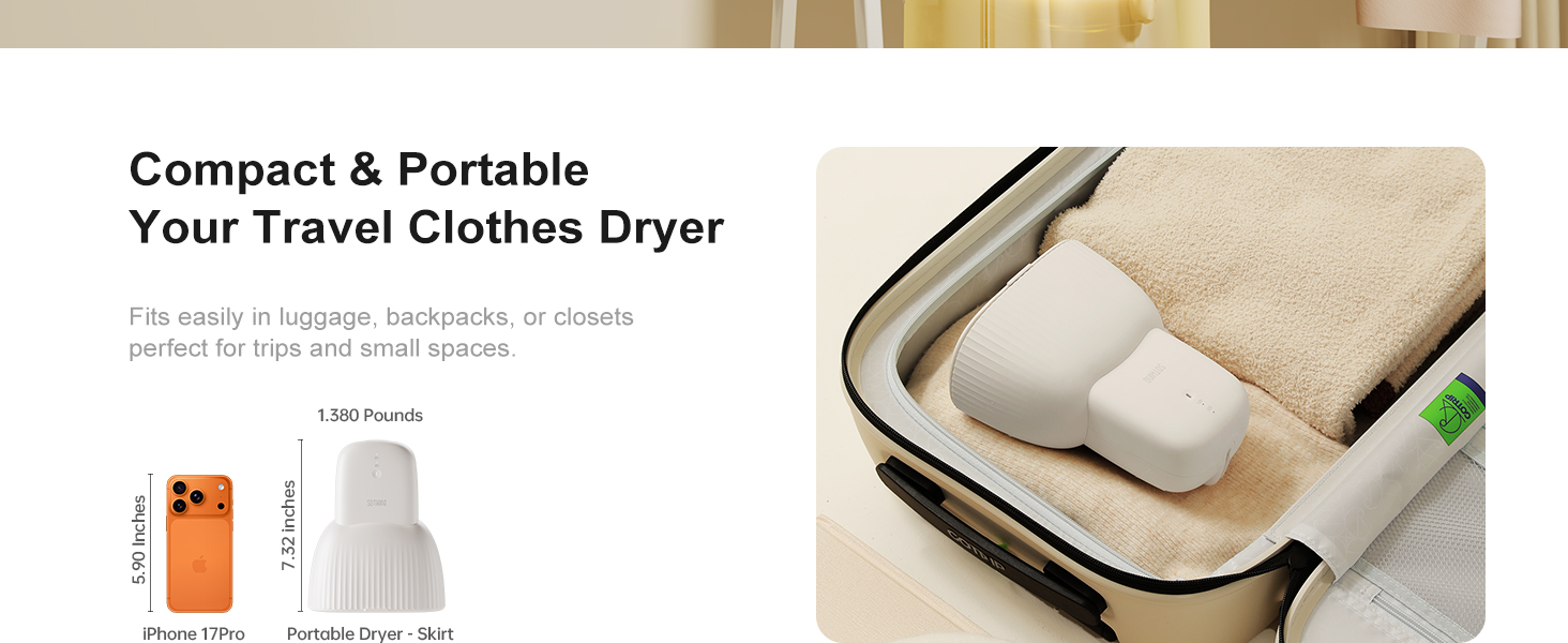 portable clothes dryer