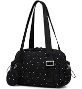 CAMTOP Mini Gym Bag for Women, Small Gym Tote Bag Puffy Quilted Sports Duffel Bag with Wet Compar...