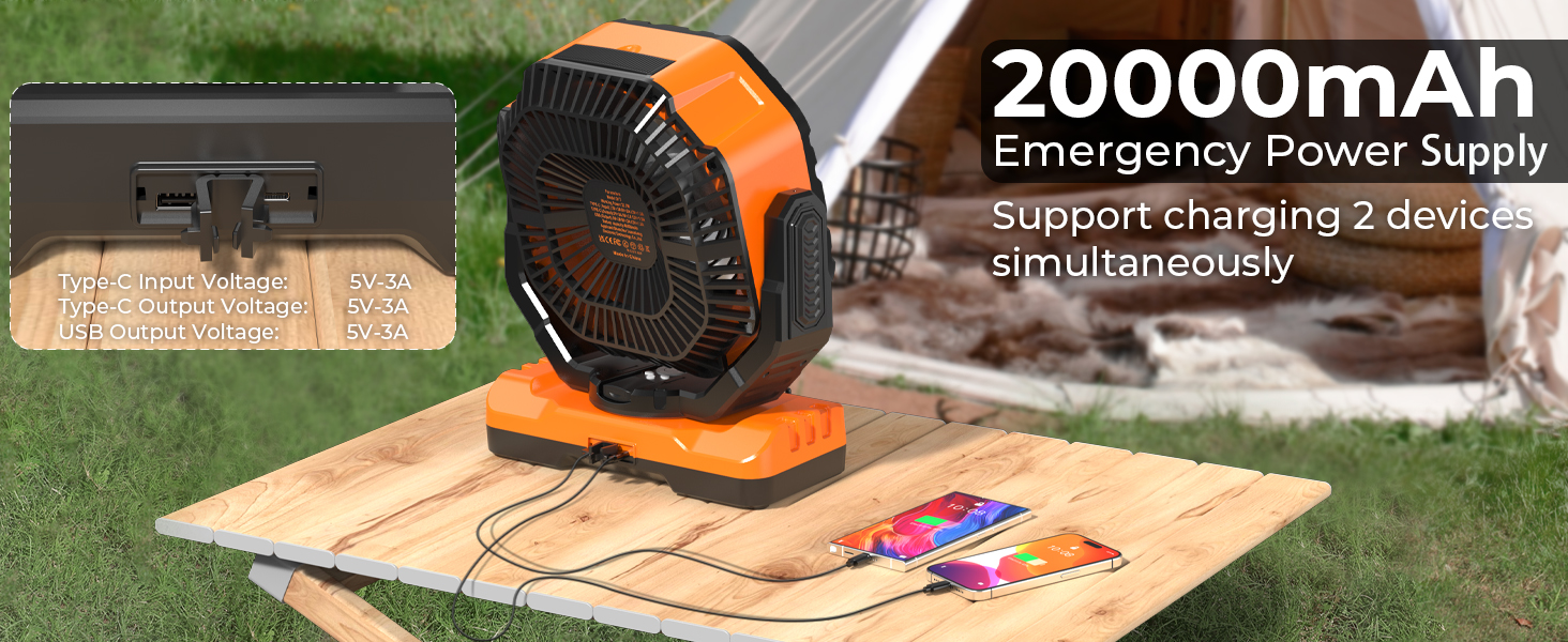 camping fans for tents