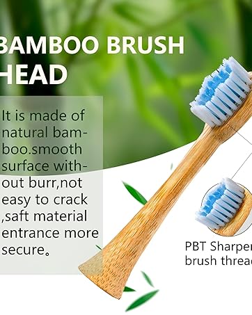 bamboo brush heads