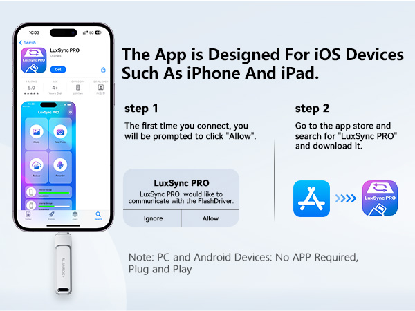 iphone flash drive