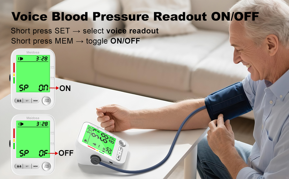 Blood Pressure Monitor for Home Use
