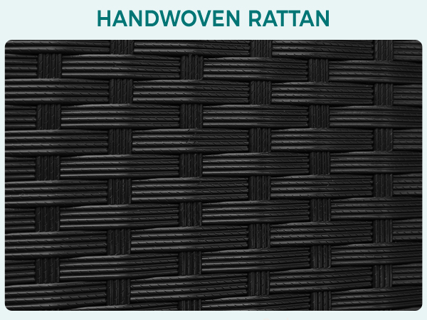  3-Piece Rattan Furniture Set