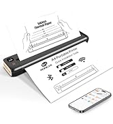 Rongta Portable Printer Wireless for Travel, Bluetooth WiFi Inkless Thermal Printers for 8.5