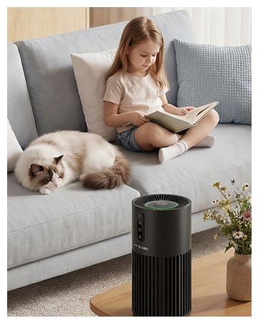 smart wifi air purifier for room air purifiers for bedroom home office pets hepa air purifier