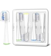 Oralphi 4 Pack Toothbrush Replacement Heads for Waterpik Sensonic Complete Care CC-04CD010-1, and...
