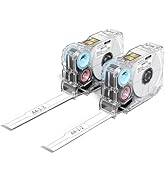 Phomemo A30 P15 Label Maker, Black on White Cable Wire Sticker Self-Adhesive Standard Label Tape,...