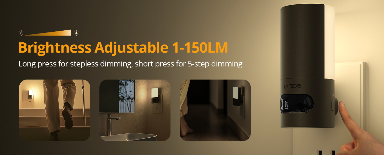 dimmable night light