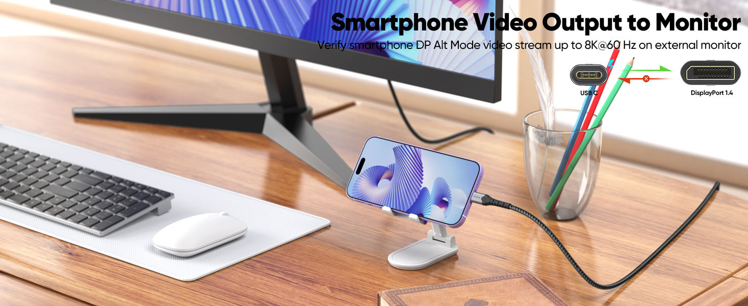 Smartphone Video Output to Monitor