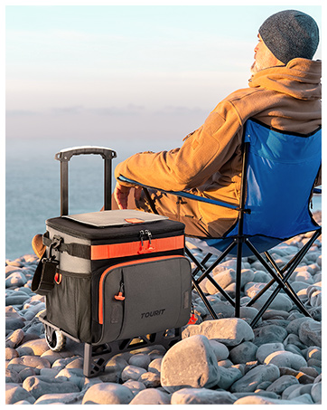 Insulated Rolling Cooler