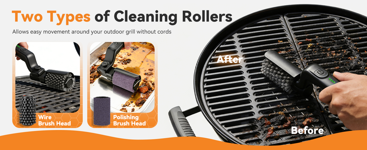 grill brush for outdoor grill