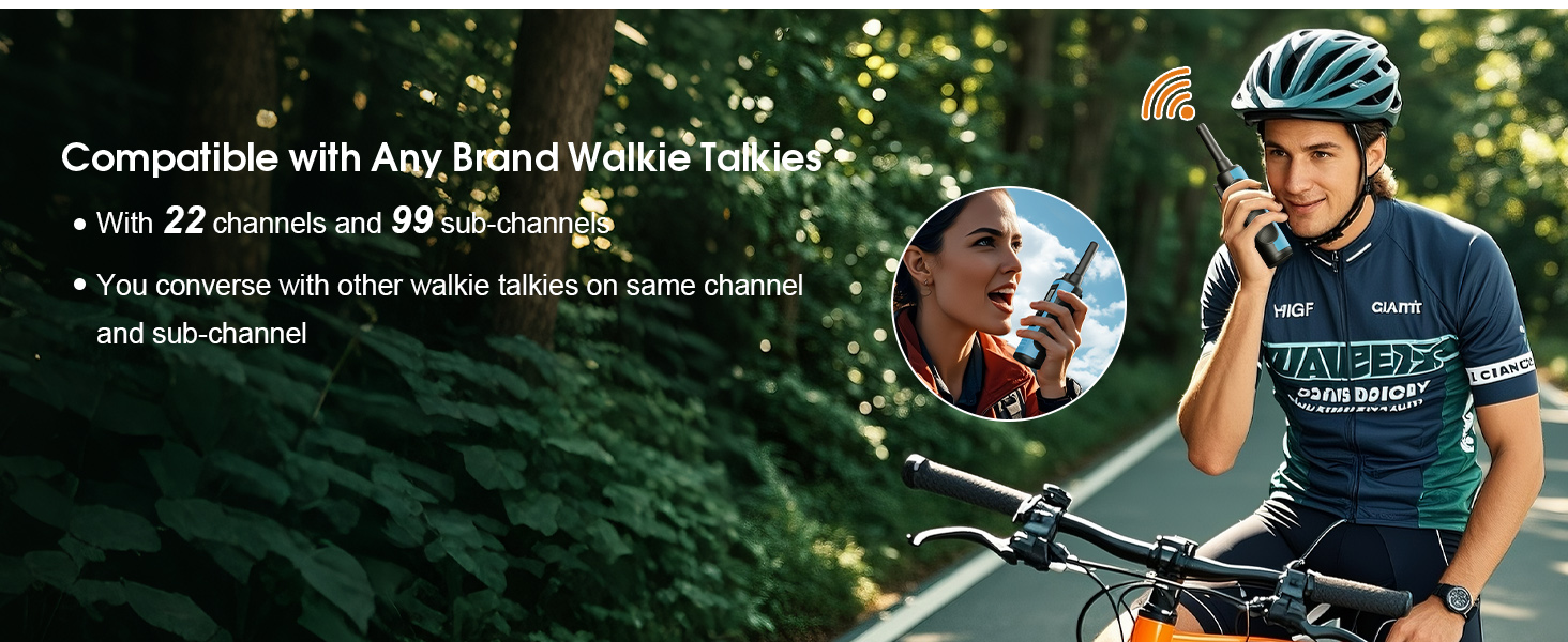 Walkie Talkies Long Range for Adults Rechargeable