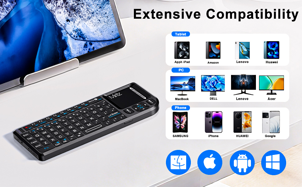 extensive compatibility