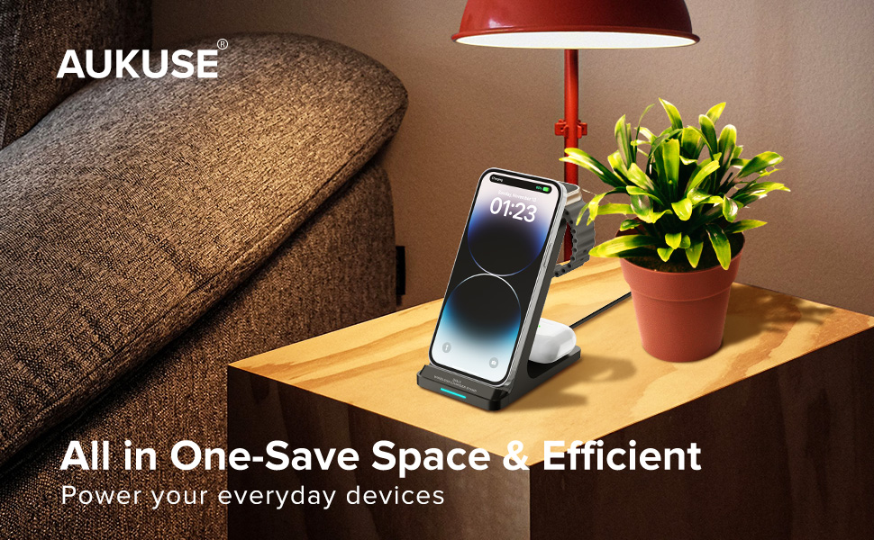 3 in 1 charging station for multiple devices apple
