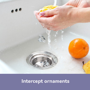sink drain strainer for garbage disposal