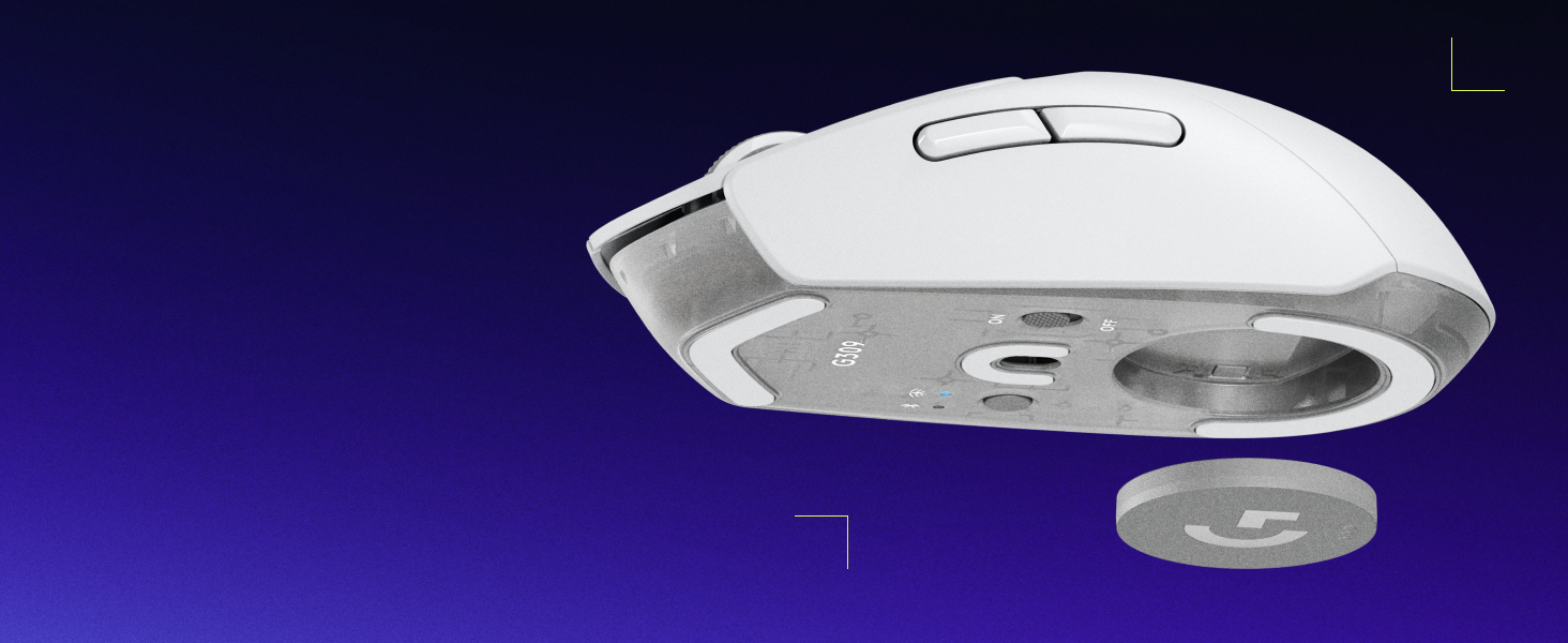 Logitech G309 LIGHTSPEED Wireless Lightweight Gaming Mouse with 6 programmable buttons