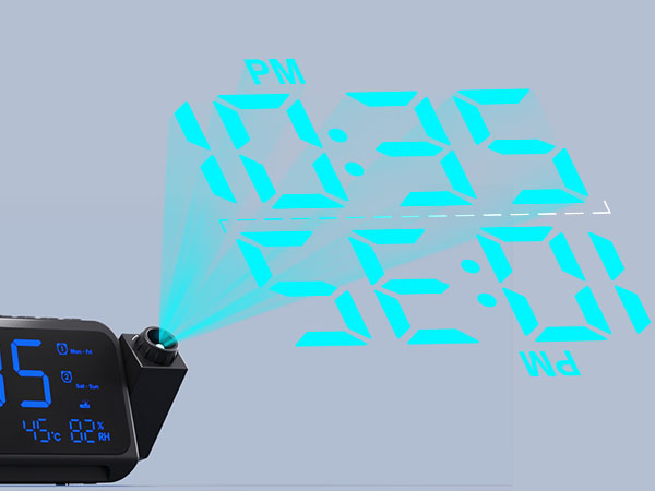 dimmerprojector alarm clock bedroom projector clock for bedroom ceiling ceiling projectable clock