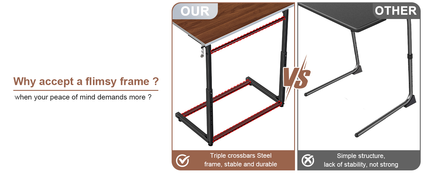 TV tray heavy duty