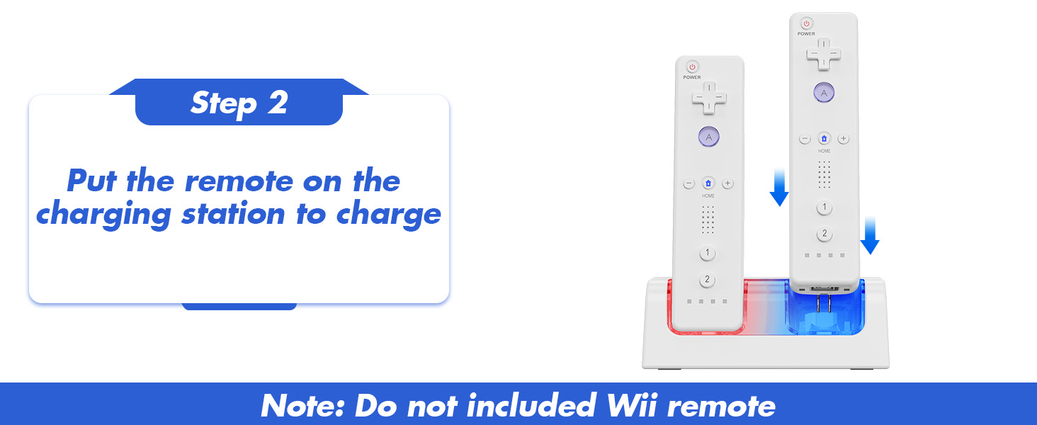 wii charger station for wii controller