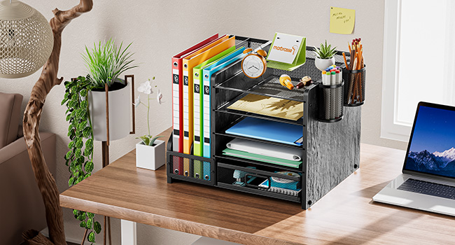 desk organizers and storage