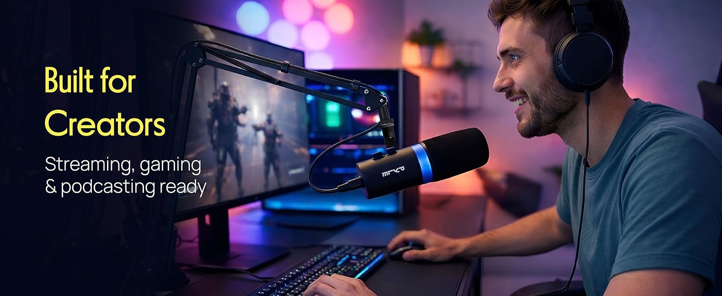 podcast microphone xlr microphone streaming mic studio microphone podcast mic