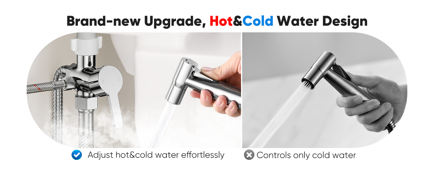 adjust hot&amp;cold water 