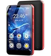 MECHEN 96GB High-Capacity Android MP3 MP4 Player, 4" Touchscreen, Bluetooth + WiFi, Built-in Spea...