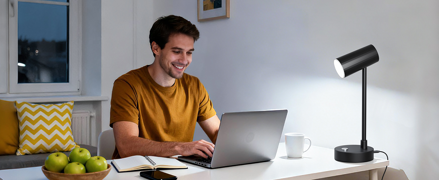 Small Desk Light for College Dorm Room