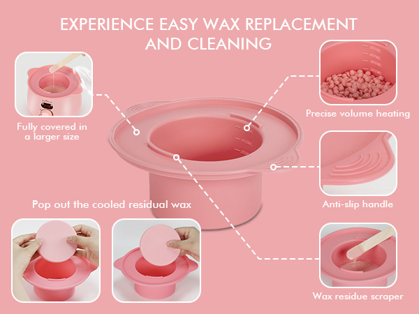wax warmer for hair removal beads strips melt warmer kit bikini hair removal cream for women wax