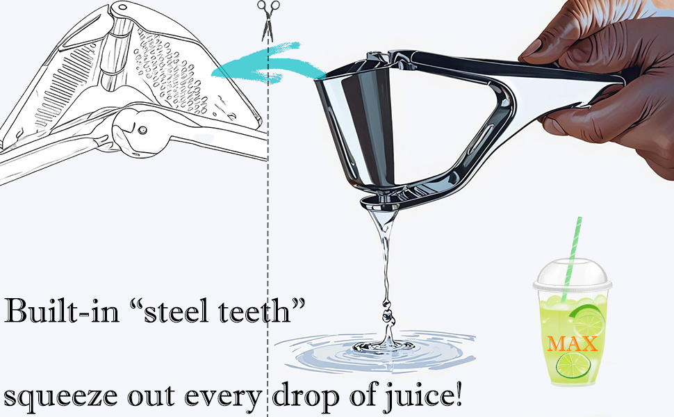 lemon squeezer stainless steel