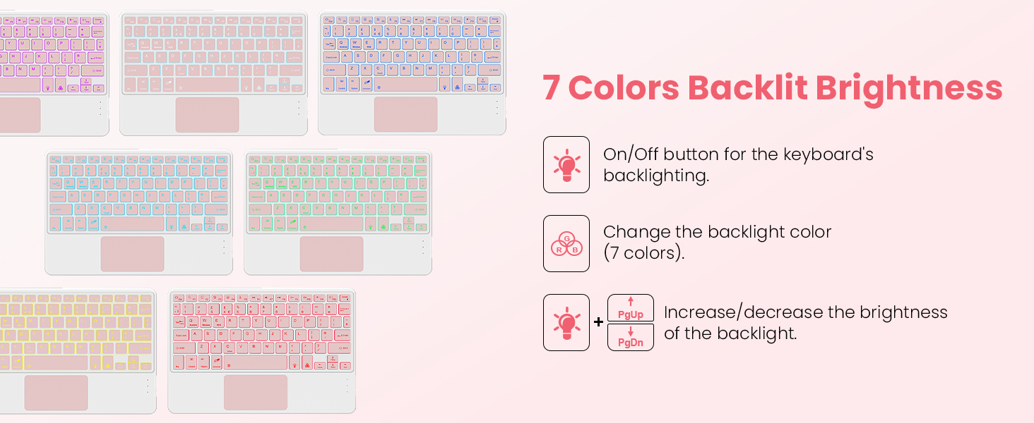 mini wireless keyboard bluetooth keyboard for phone ipad 7th gen keyboard and mouse