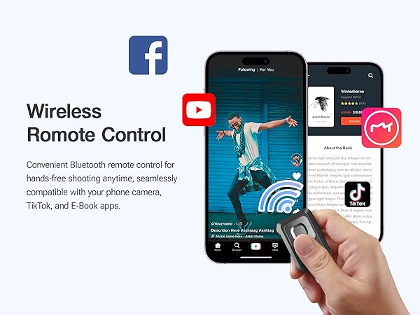 content creator phone holder