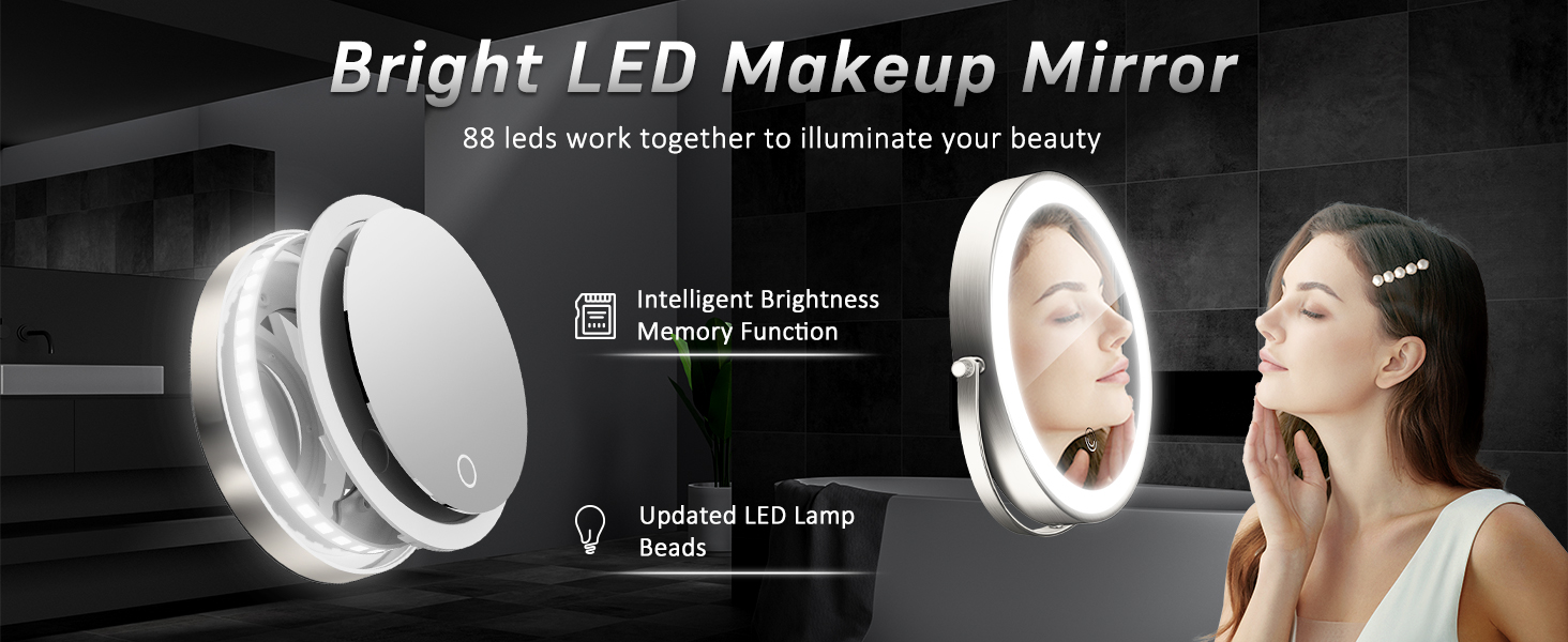 88 Bright LEDs