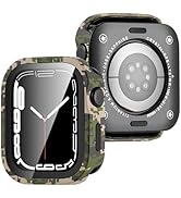 KUVPIUS Metal Watch Case, Apple Watch Case 45MM, Screen Protector for Apple Watch Series 7/8/9, B...