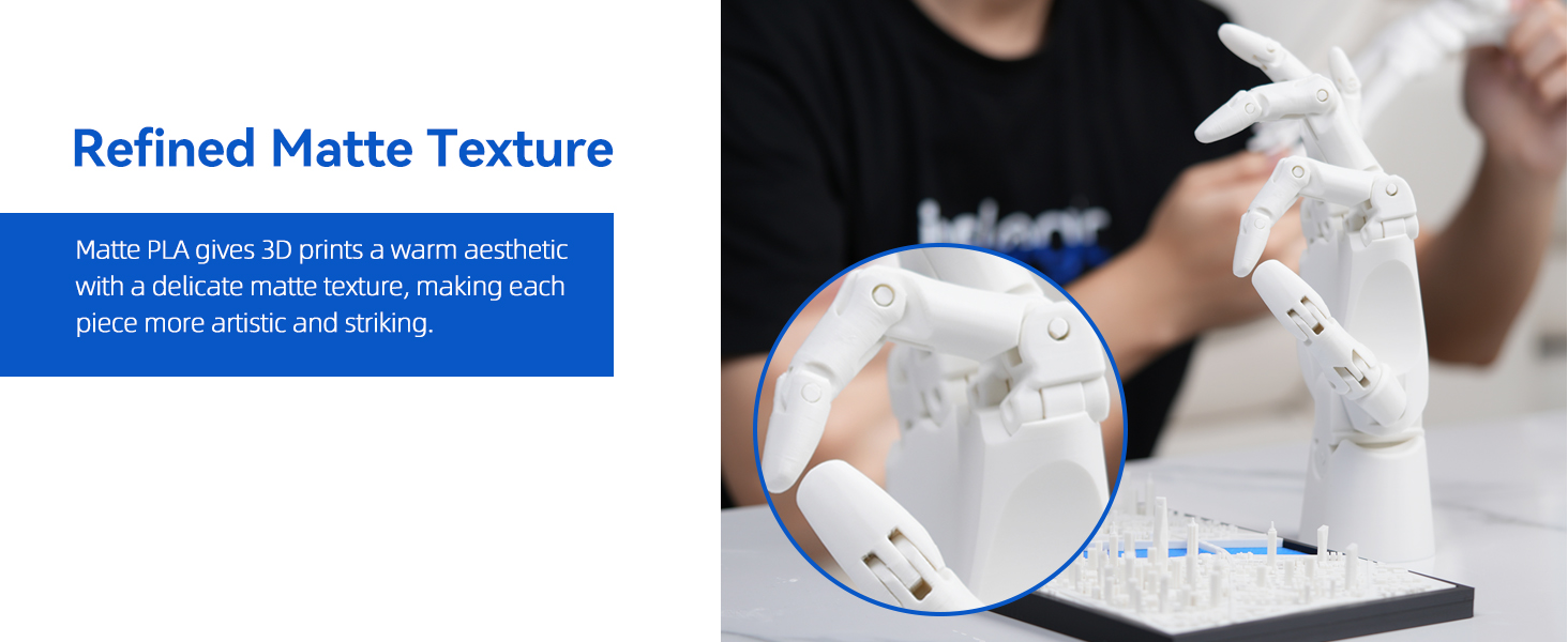 PLA matte pla filament 3d printer filament pla 1kg black