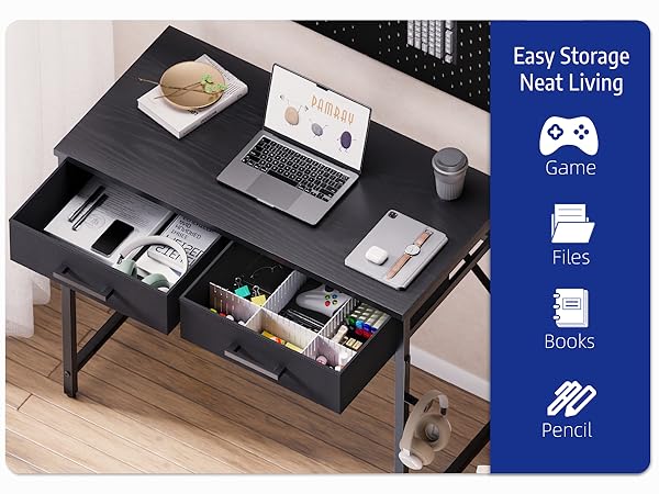 desk with drawer