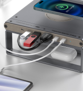 Monitor Stand with 6-1 HUB