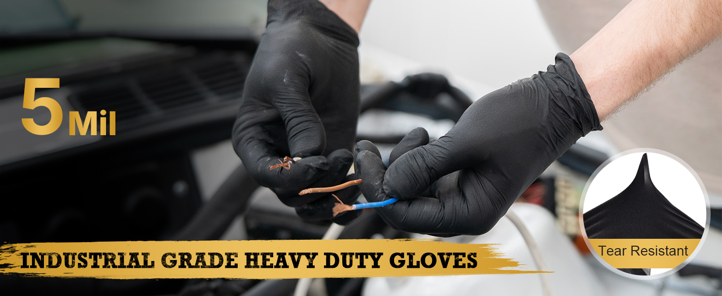 Disposable Nitrile Exam Gloves