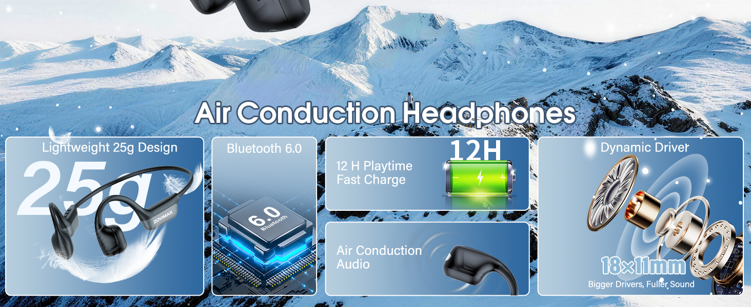 headphones for running audífonos de conducción osea water proof headphones