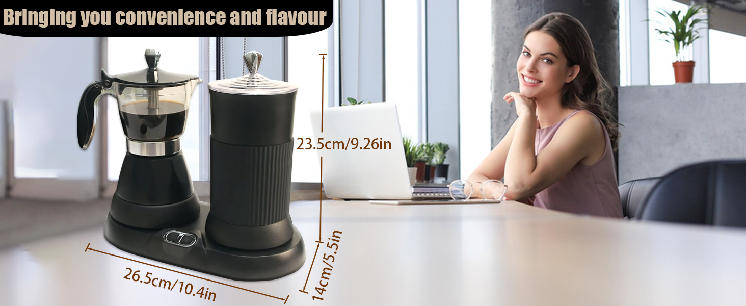 Moka Pot &amp; Milk Frother