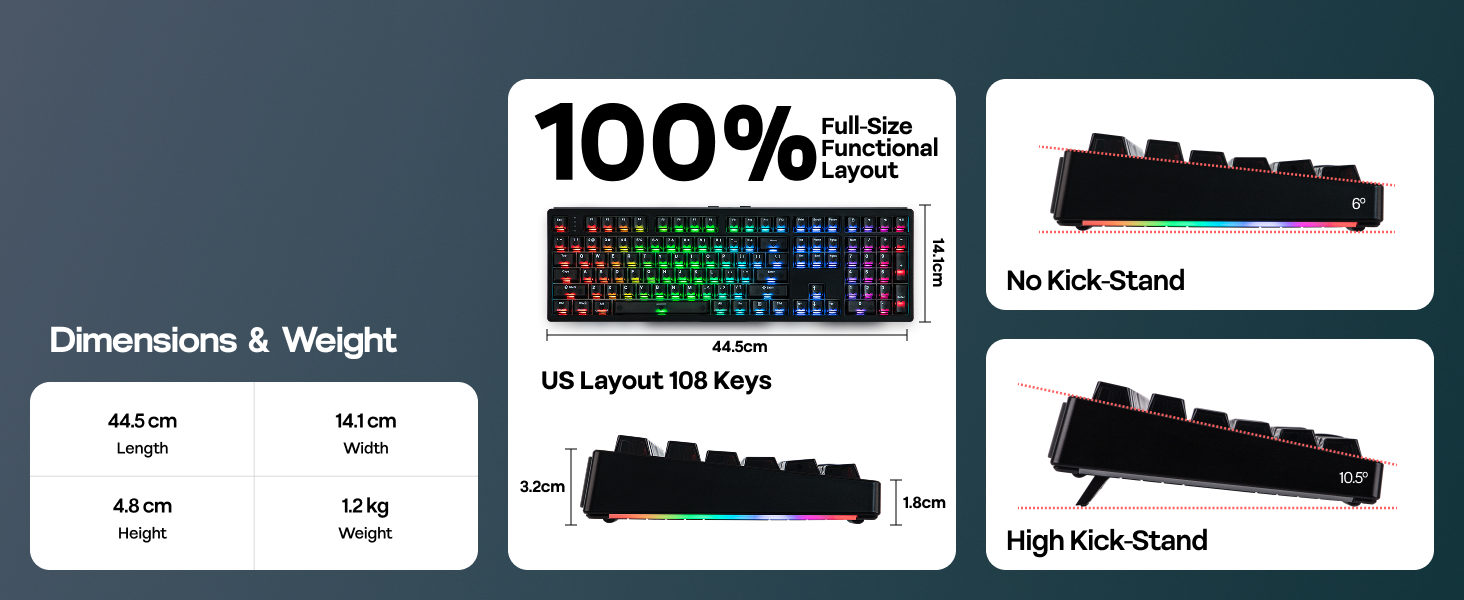 Wireless Gaming Keyboard