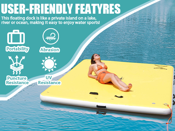 Inflatable Floating Dock